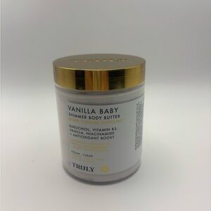 TRULY Vanilla Baby Shimmering Body Cream - Gold Cap